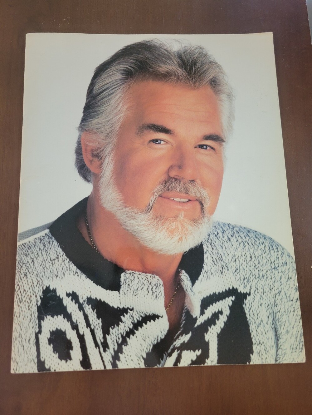 Kenny Rogers 10th Anniversary Tour 1987 Souvenir Program Book